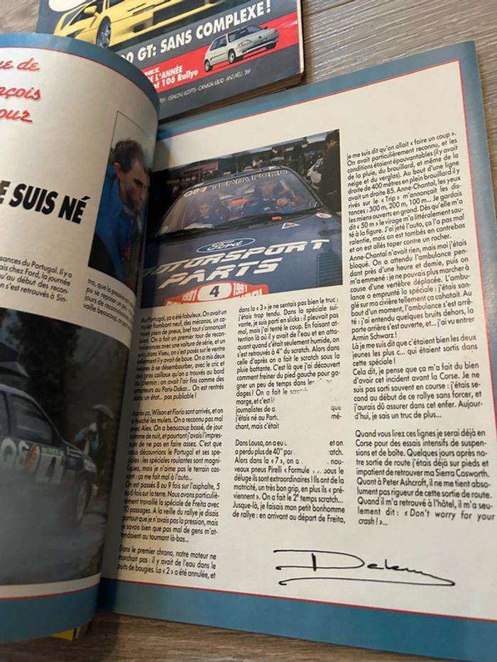 Lot 3 magazine Vintage Échappement Ancien - photo numéro 8