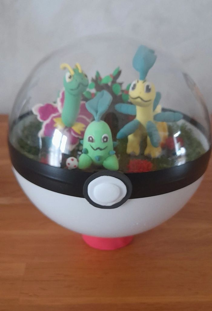 Boule pokemon évolution germignon - photo numéro 2