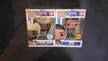 Lot 2 Figurines Funko Pop / Dom « Chase » 1086 & Lebron James 1185 / Space Jam