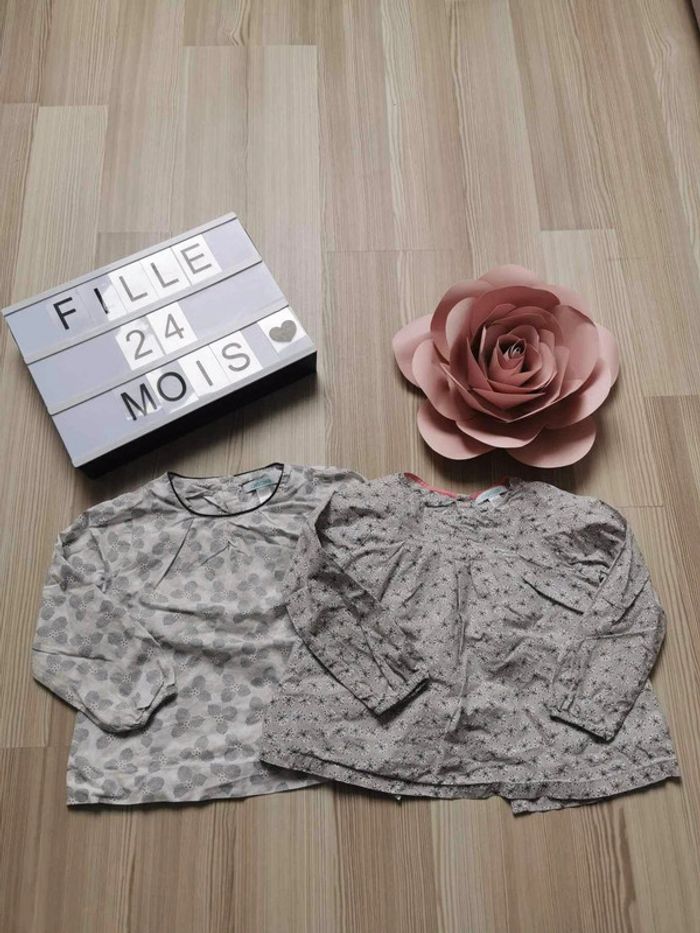 Lot 2 blouses Obaïbi