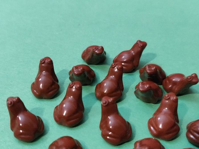 Lot 20 grenouilles marron Lego - en parfait état - vrai Lego - photo numéro 7