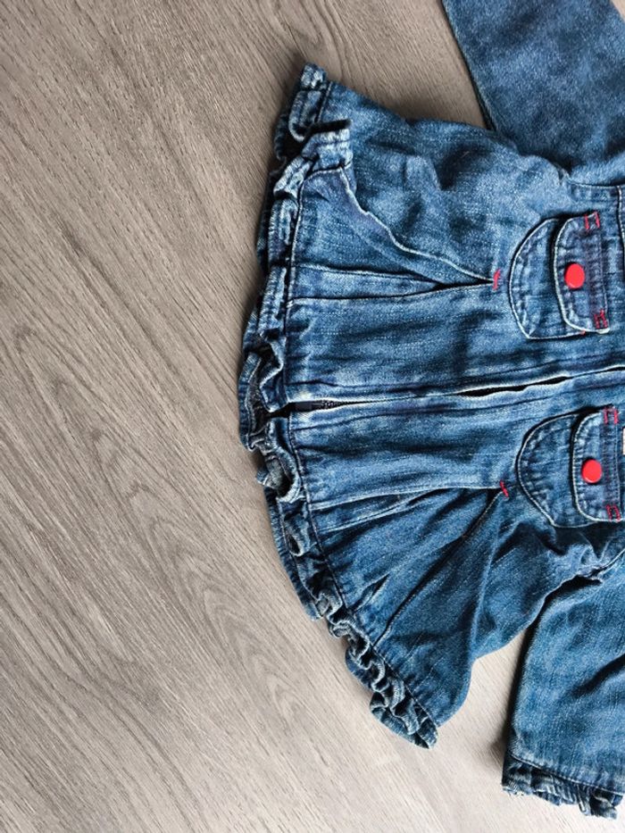 Robe bebe Fille en jean 3mois - photo numéro 3