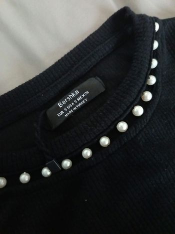 T shirt avec des perles