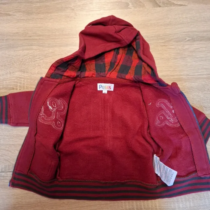 Veste gilet à zippe 6 mois la compagnie des petits - photo numéro 4