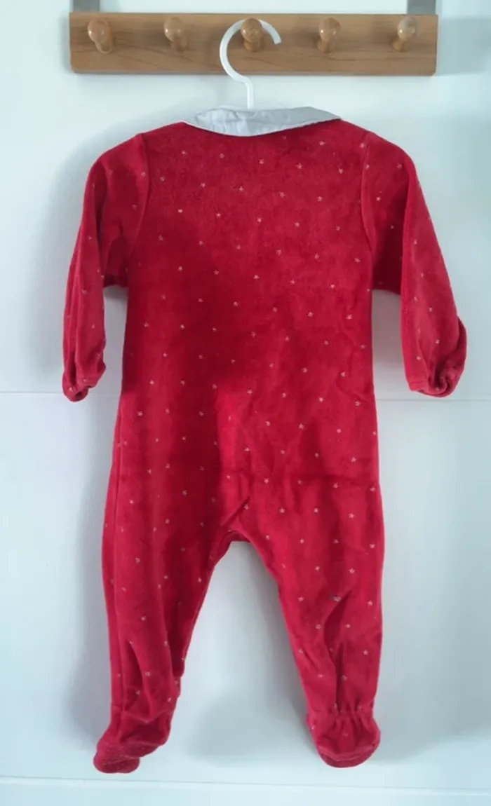 Pyjama velours bébé fille - photo numéro 6