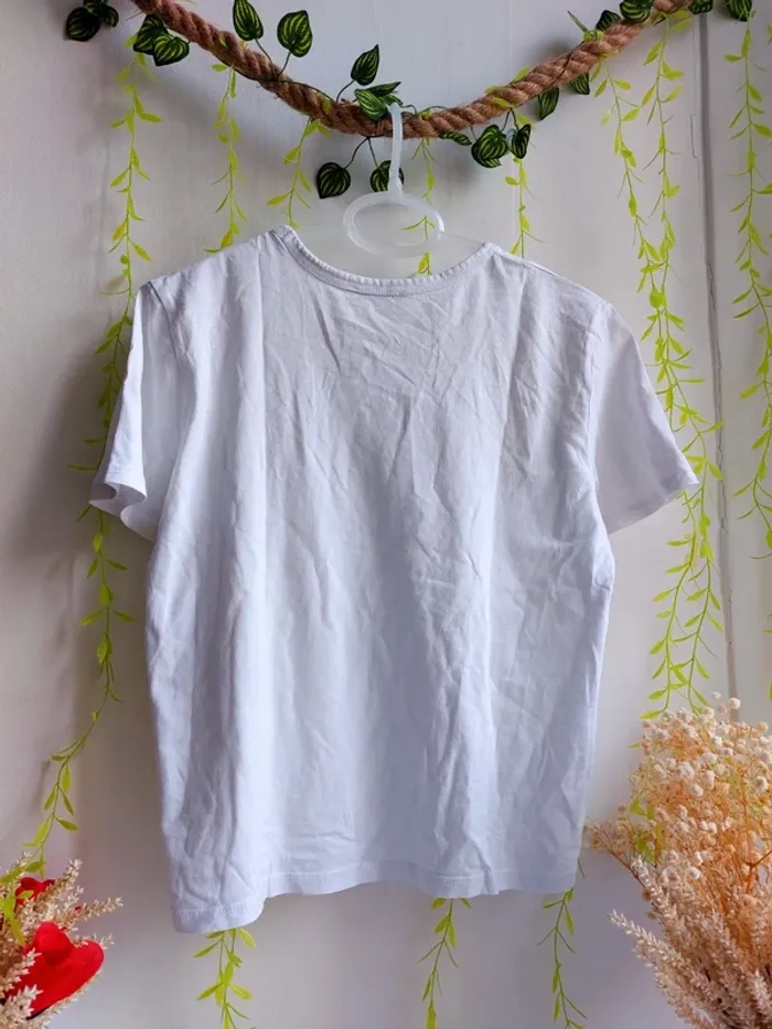 T-shirt Zara – M – Blanc – État : Excellent - photo numéro 4