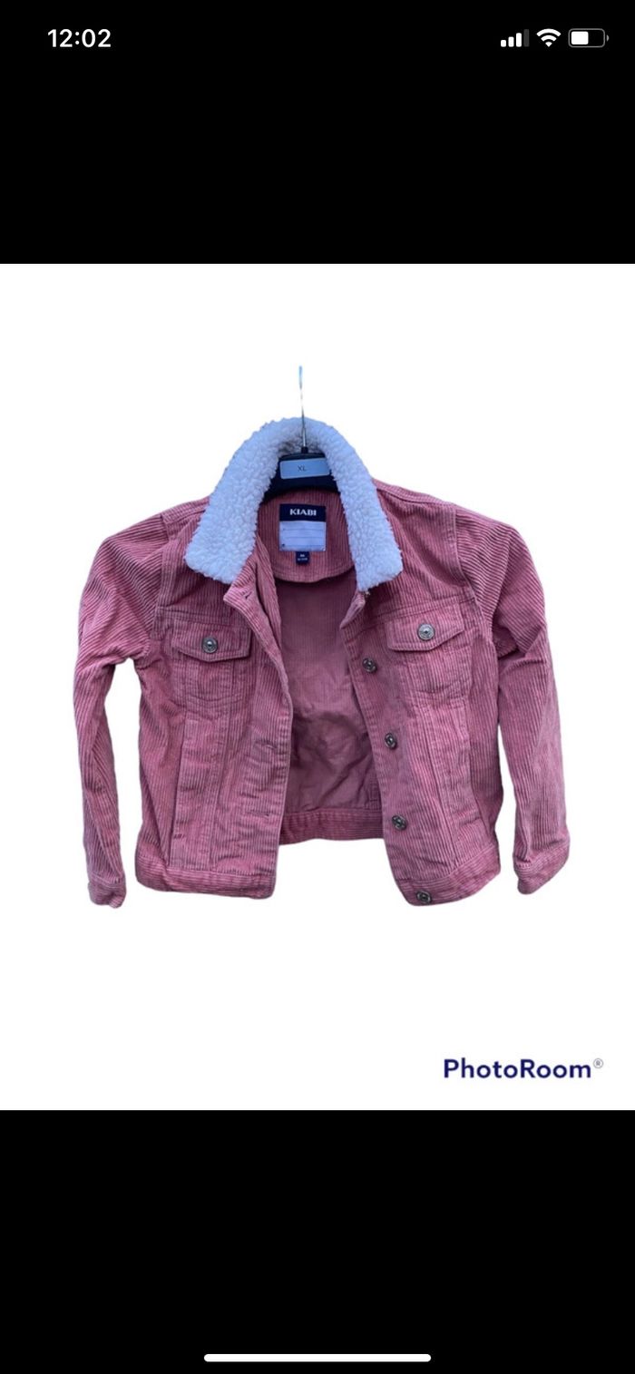 Manteau velours côtelé