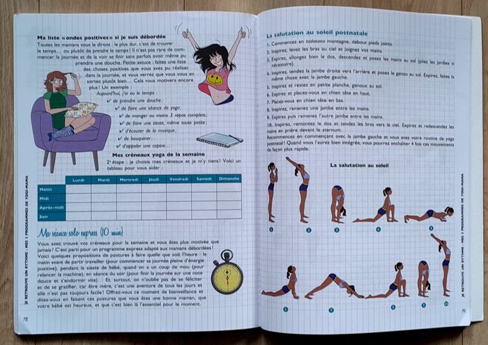 mon p'tit cahier Yoga postnatal - Emilie Yana - photo numéro 10