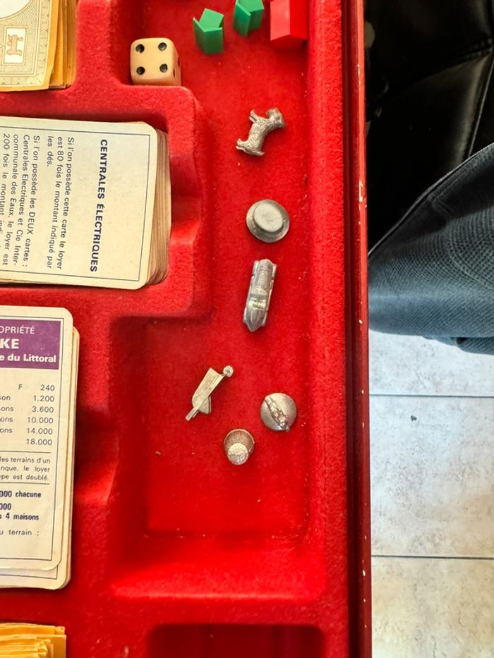 monopoly de luxe jeux miro 1985 - photo numéro 5