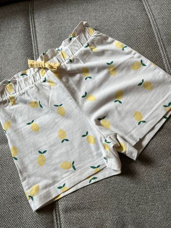 Short coton fille 8 ans