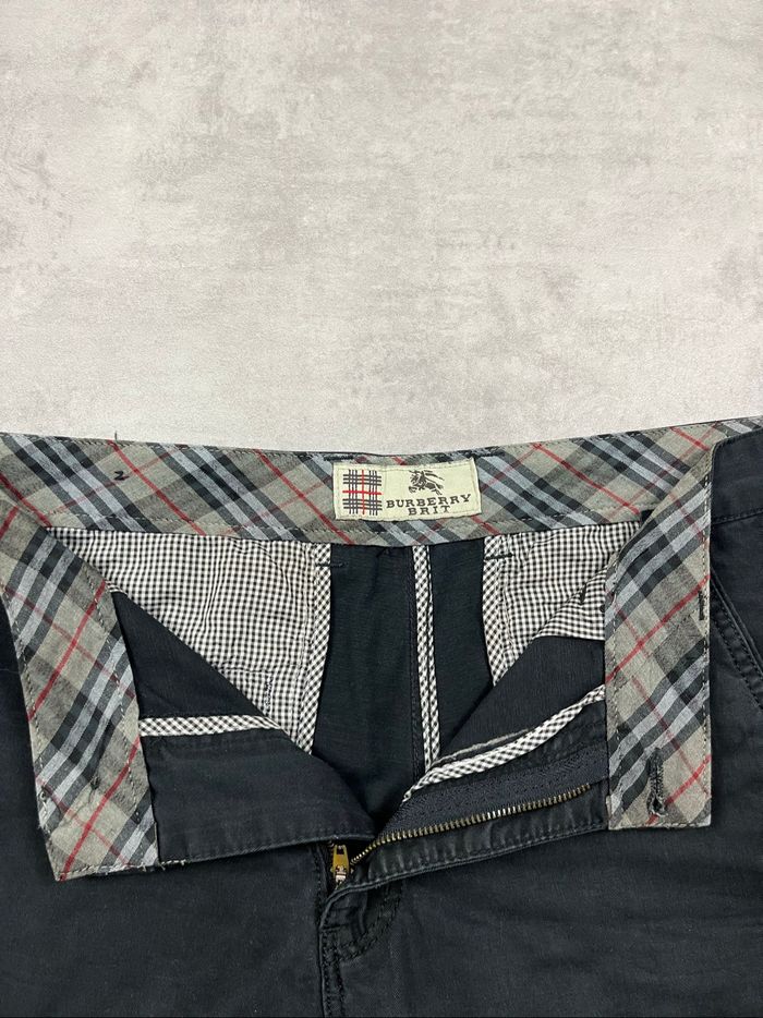Short chino Burberry Brit noir taille 38 - photo numéro 3