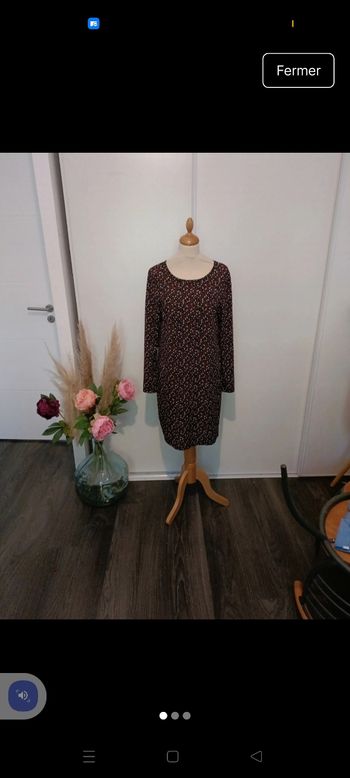 Robe droite Ligne à suivre