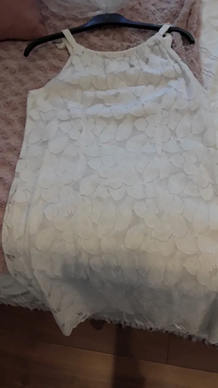 Robe blanche été doublée - photo numéro 5