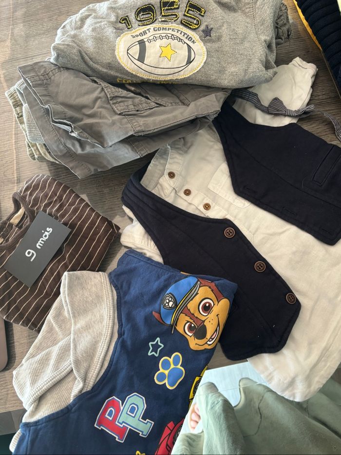 Grand lot vêtements garçon 9 à 24 mois – Très bon état ! - photo numéro 5