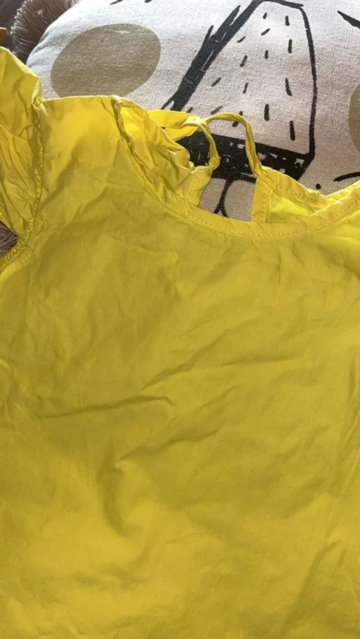 Robe été jaune 18 mois ( taille petit) - photo numéro 2