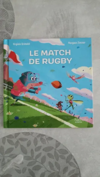 livre Mcdonald's Le match de rugby Collection Esprit sportif