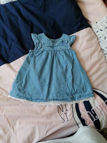 Robe été 6 mois en jeans
