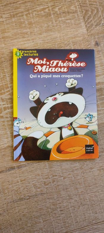 Livre "moi Thérèse Miaou" 6 ans