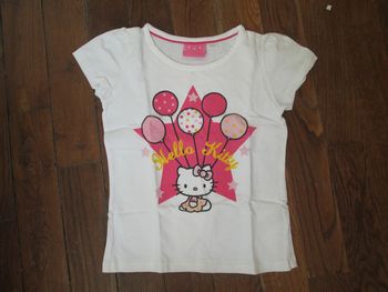 Tee shirt fille 5 ans hello kitty