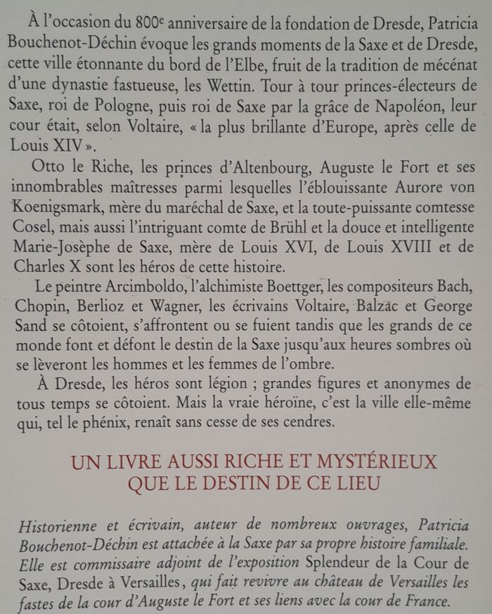 Patricia Bouchenot-Déchin - Le roman de la Saxe - photo numéro 4