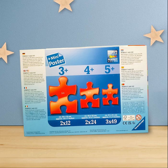 Puzzle Mario 3x49 pièces - photo numéro 3