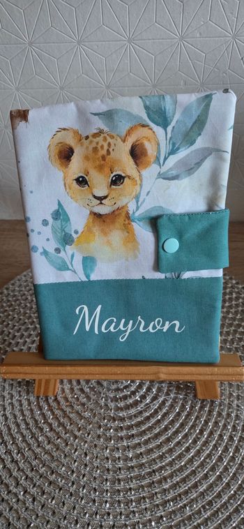 Protège carnet de santé personnalisé 