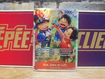 Carte One Piece Ace, Sabo et Luffy SR 007