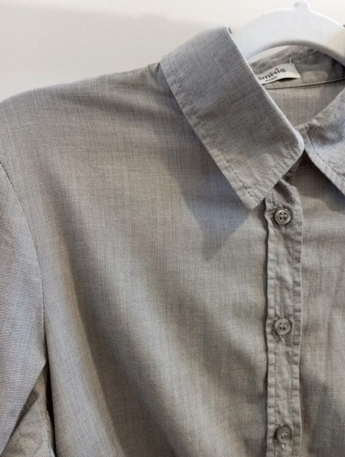 Chemise femme grise - photo numéro 2