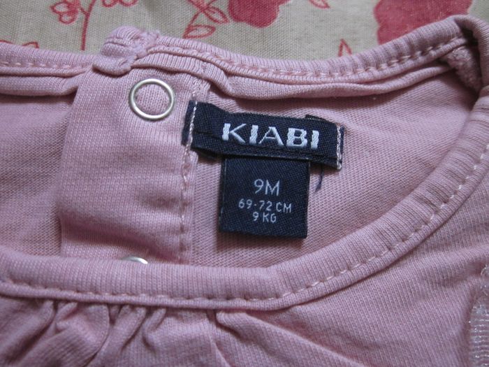 T-Shirt manches longues rose 9 mois - photo numéro 4