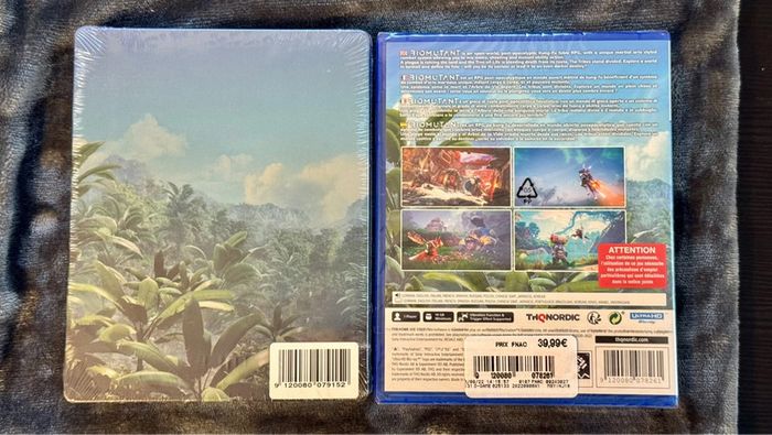 Lot biomutant PS5 et steelbook - photo numéro 2