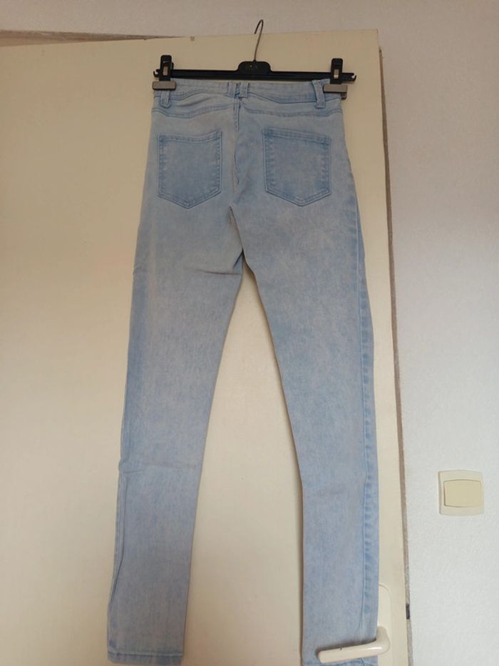 Jean bleu ciel en taille 36/S de la marque one by gemo - photo numéro 9