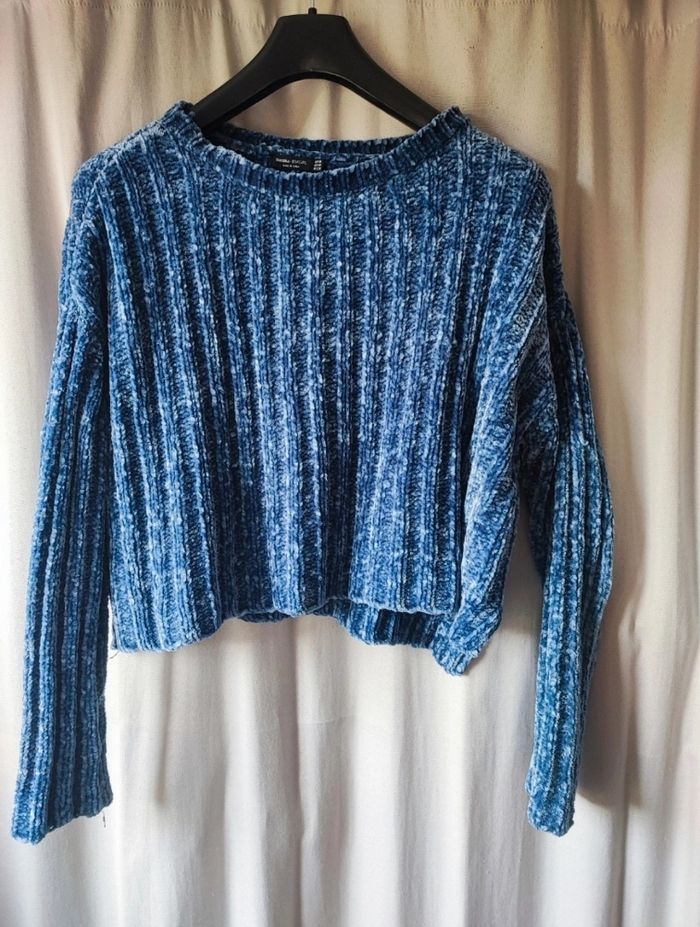 Pull col rond Bershka taille M