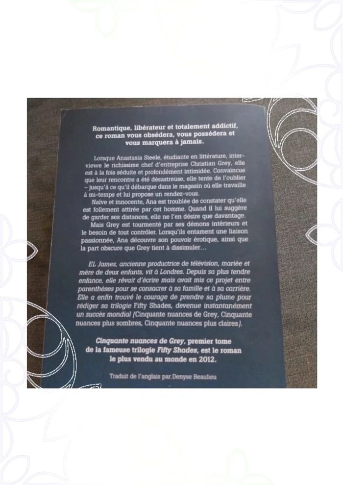 Cinquante nuances de grey - photo numéro 2