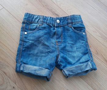 Short en jeans