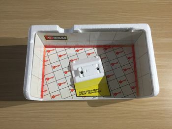 Boite intérieure vide pièce miniature Mercedes Benz 500 K 1936 Burago 1/20 1/20e 1/20eme #A46