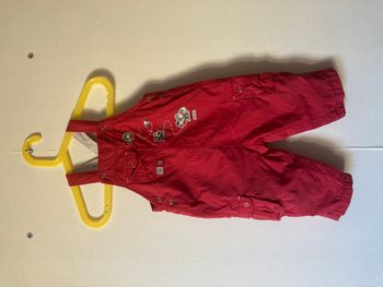 salopette mon petit roi taille 12 mois