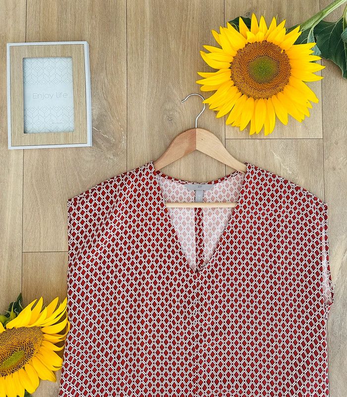 Robe terracotta • H&M • Taille 36-38 - photo numéro 2