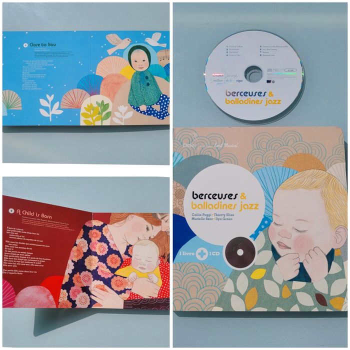 Livre avec CD Berceuses et Balladines Jazz
