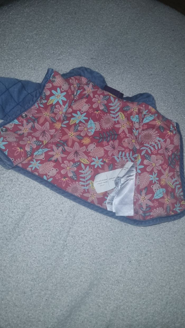 Veste en jeans effet délavée - photo numéro 5