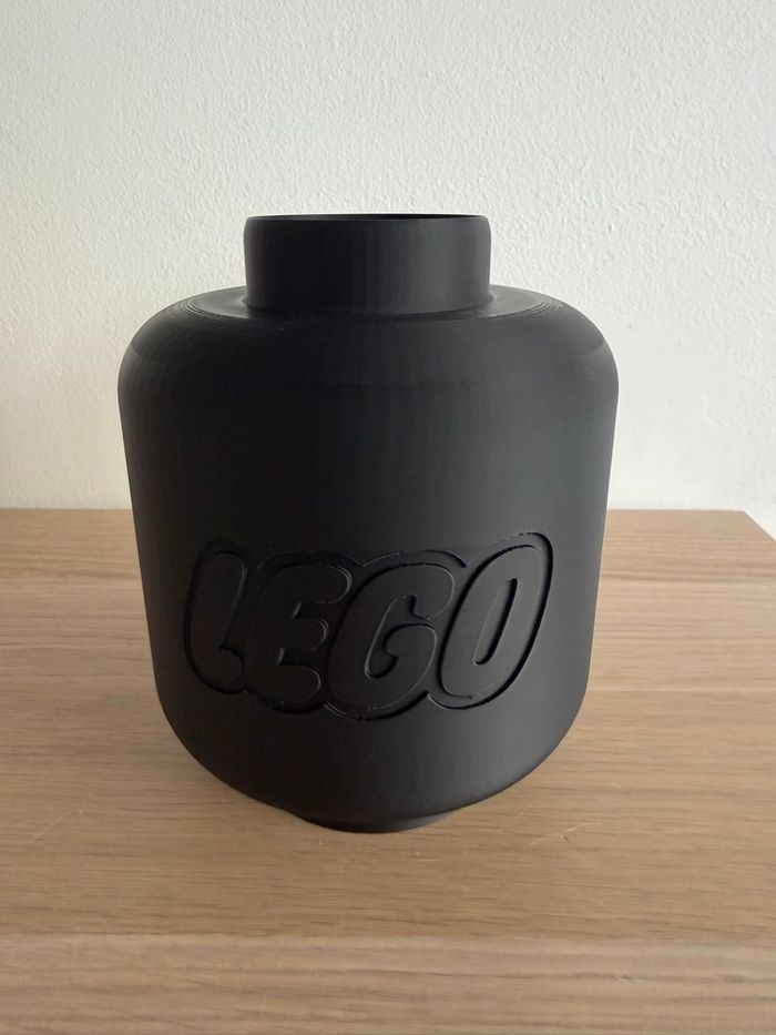 Vase visage lego idéal fleurs lego 3D - photo numéro 3