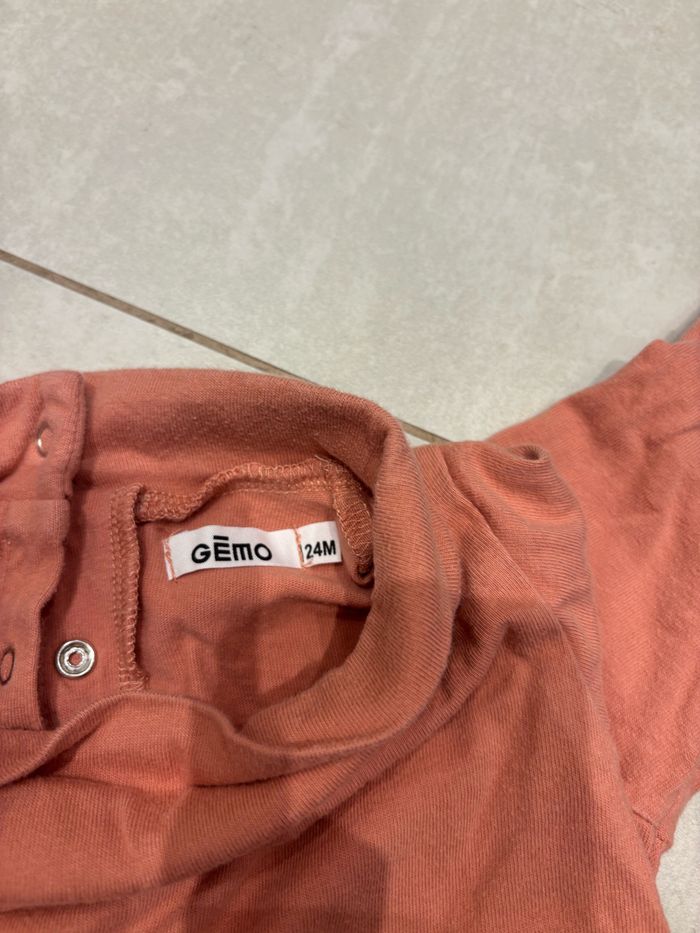 Lot de 2 t-shirts à manches longues 24M - photo numéro 2