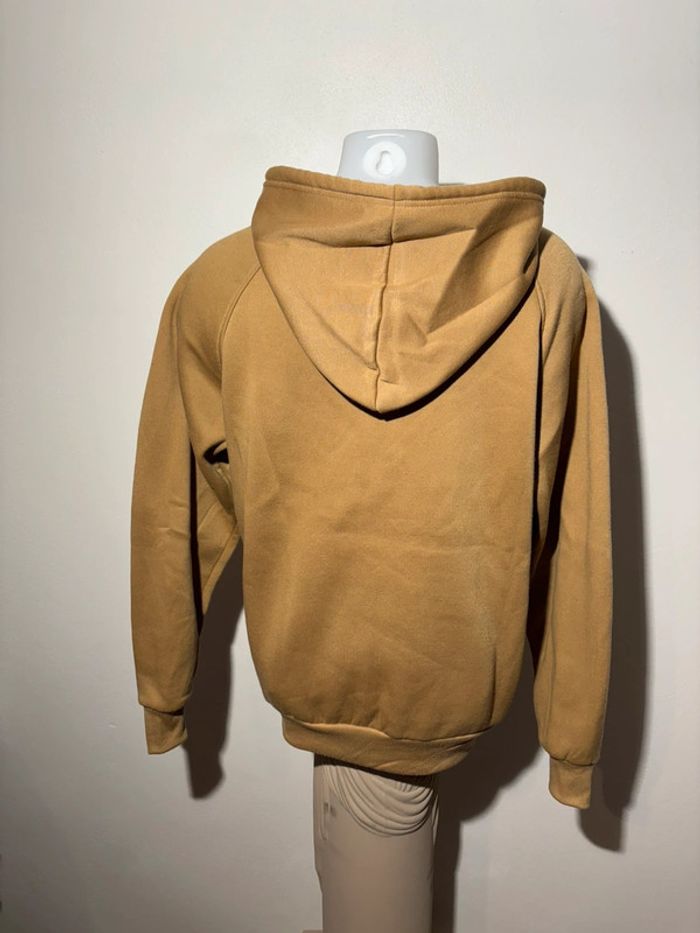 🧥 Hoodie camel graphique - Taille M - photo numéro 3