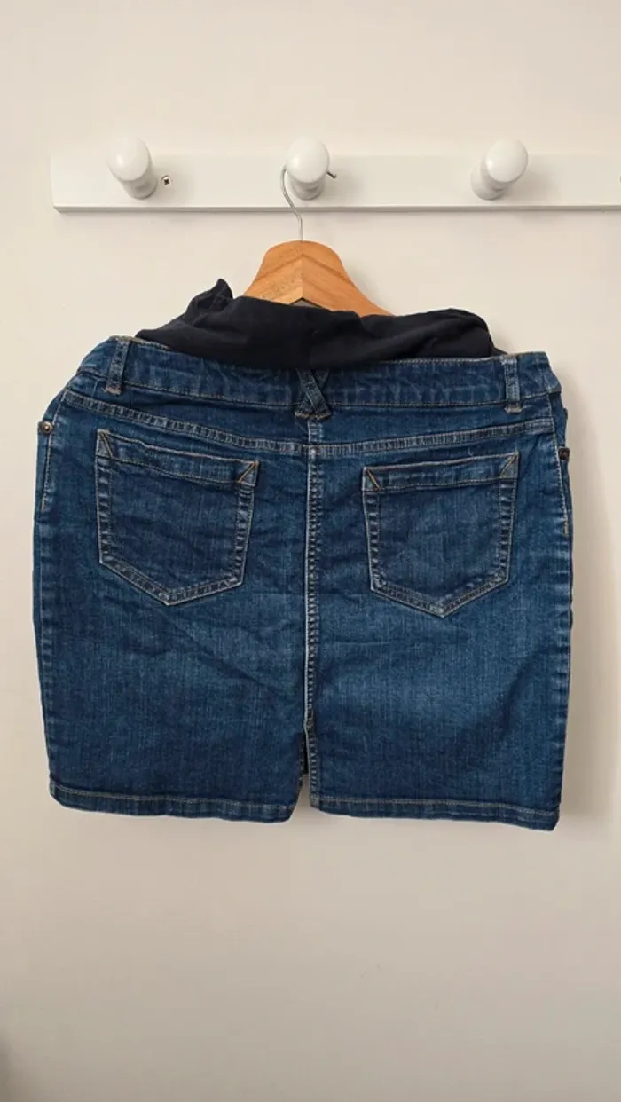 Jupe en jeans de Grossesse - photo numéro 3