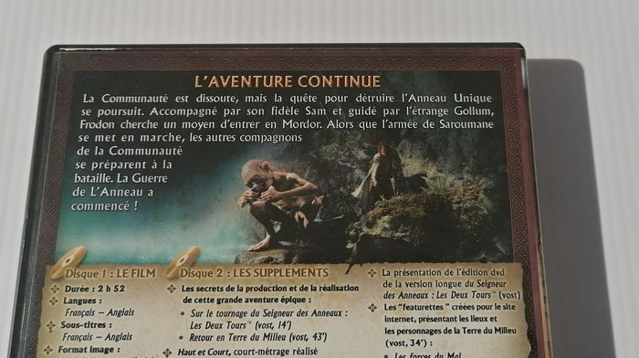 Dvd Le seigneur des anneaux Les deux tours. - photo numéro 5