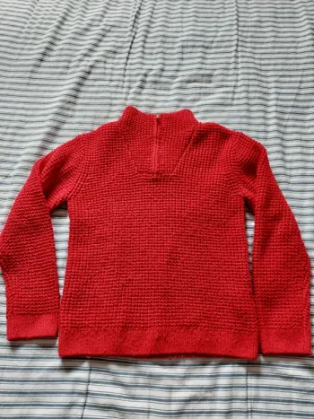 Pull col camionneur zippé
