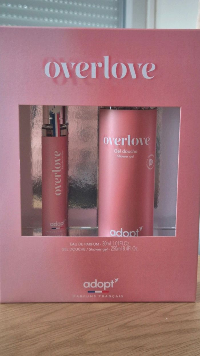 Coffret Adopt Overlove parfum 30 ml + gel douche 250 ml - photo numéro 2