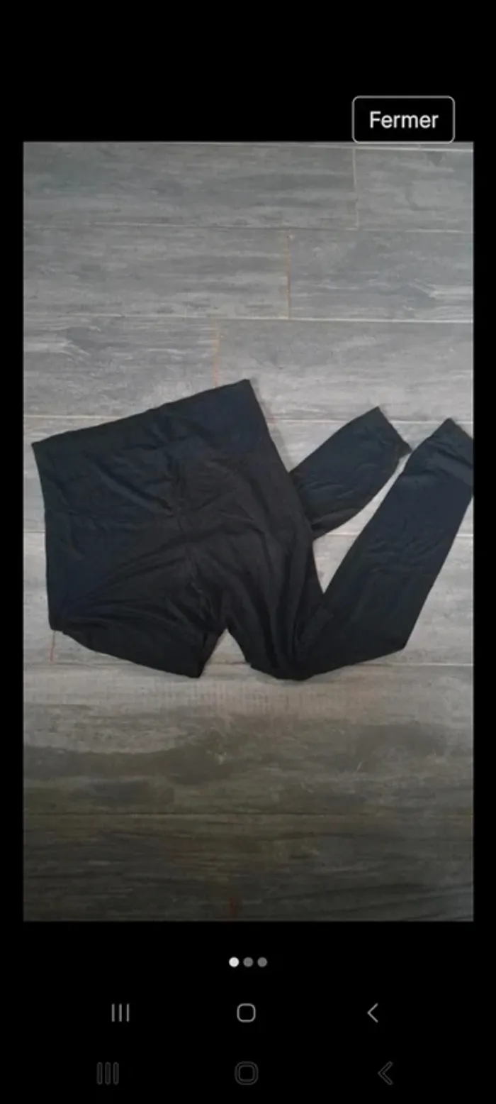 Lot 2 leggings maternité Ligne Maternité 38/40
