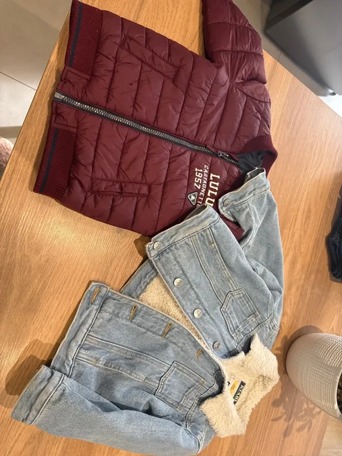 2 blousons 3 ans garçon