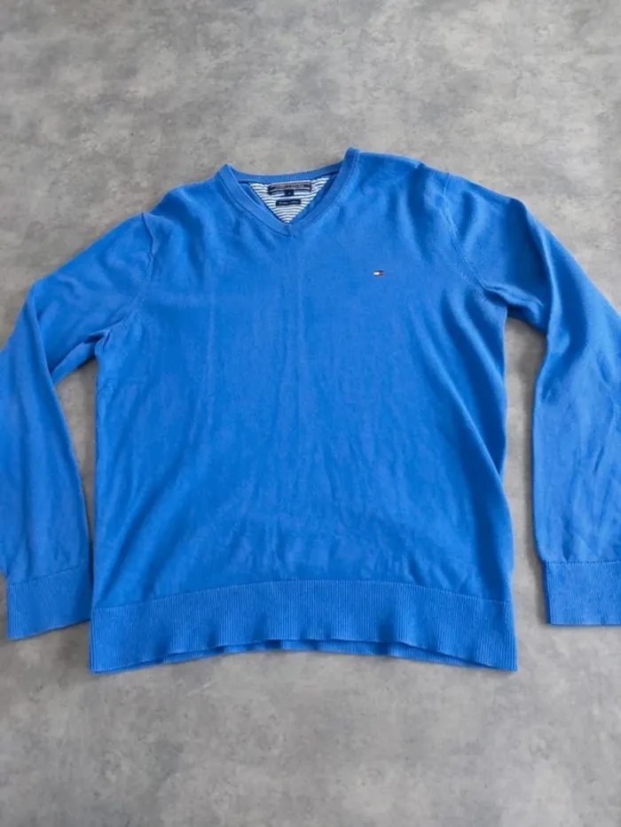 Pull Col V Tommy Hilfiger - photo numéro 2