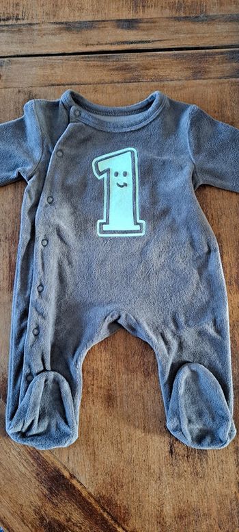 Grenouillère TEX 1 mois